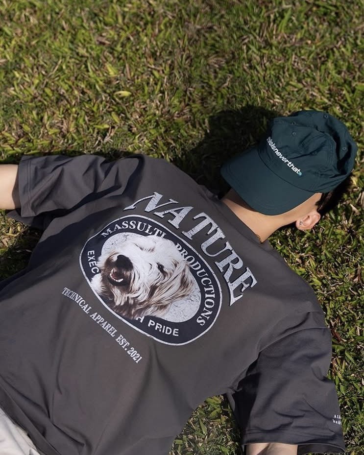 #預購 MASSULTI 25SS 涼感Sorona 日系 復古 狗狗印花 短踢 三色