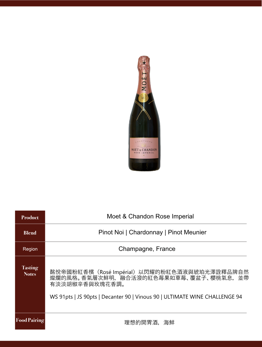 Moet & Chandon Rose Imperial