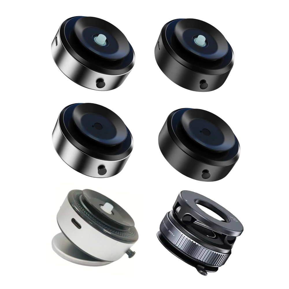 真空磁吸手機架 360度可調節 萬能吸附支架 車用手機架 吸盤手機架