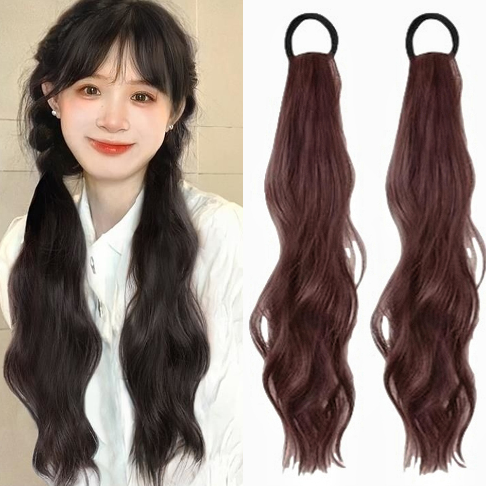 假髮 假髮馬尾 髮片 假髮片 雙馬尾 長馬尾假髮 假馬尾 造型假髮 自然仿真 接髪馬尾 馬尾辮 仿真髮 增髮量 144