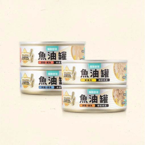 怪獸部落｜貓咪 德國頂級魚油主食罐82g (貓機能主食罐)