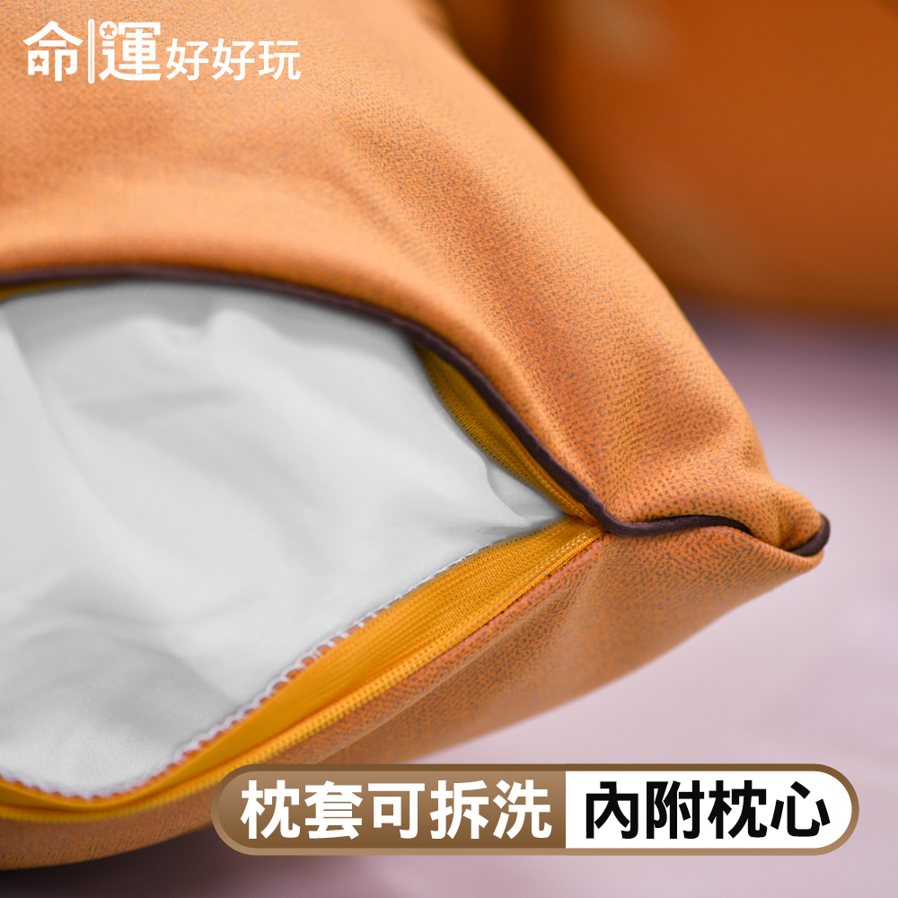 【命運好好玩】財路亨通繡線抱枕1入 (廠商直出)