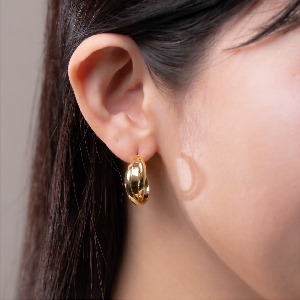 【AOI】抓住每一次機會-S925純銀耳環