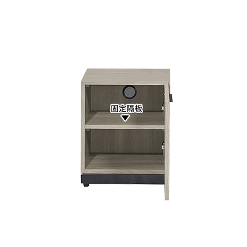 倫科1.3尺單門坐鞋櫃/穿鞋椅/座式鞋櫃