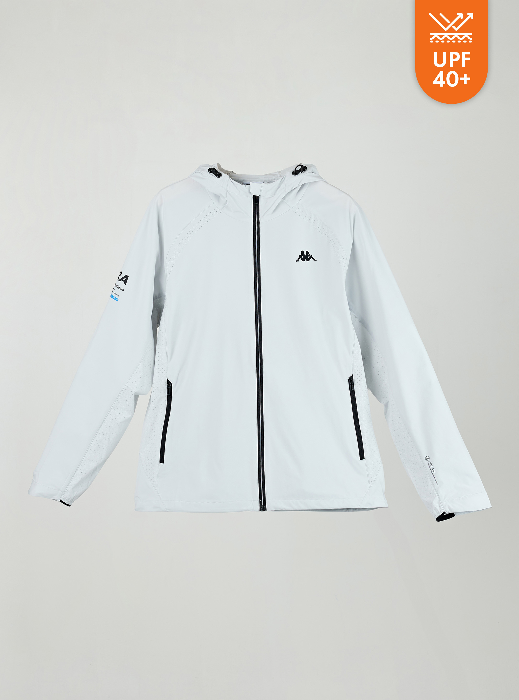 男女適穿 防潑水抗UV機能連帽外套