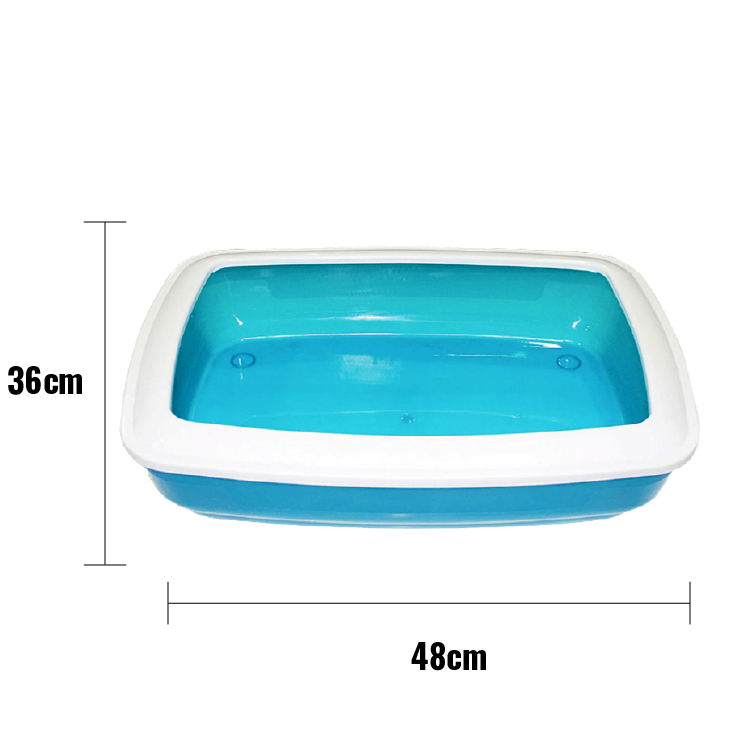 Pawise|貓砂盤48*36cm(藍色)(NO.28931-1)