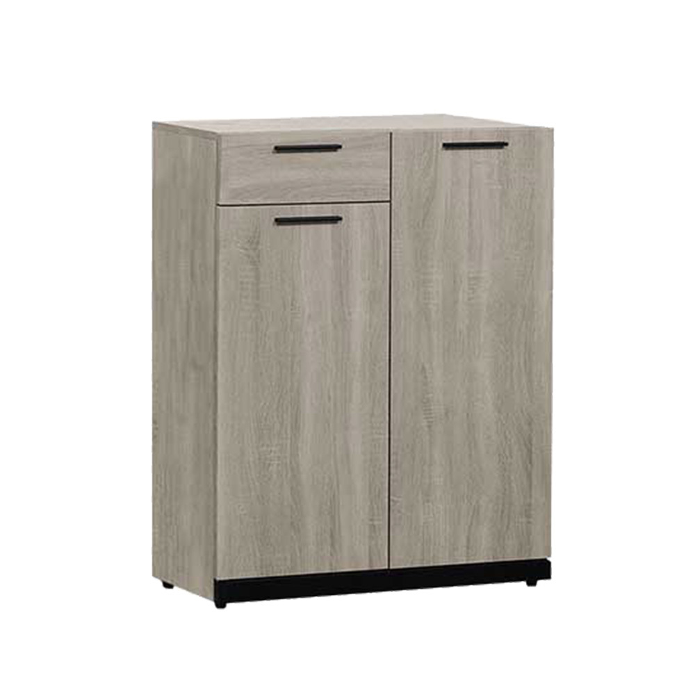 倫科2.7尺二門單抽鞋櫃