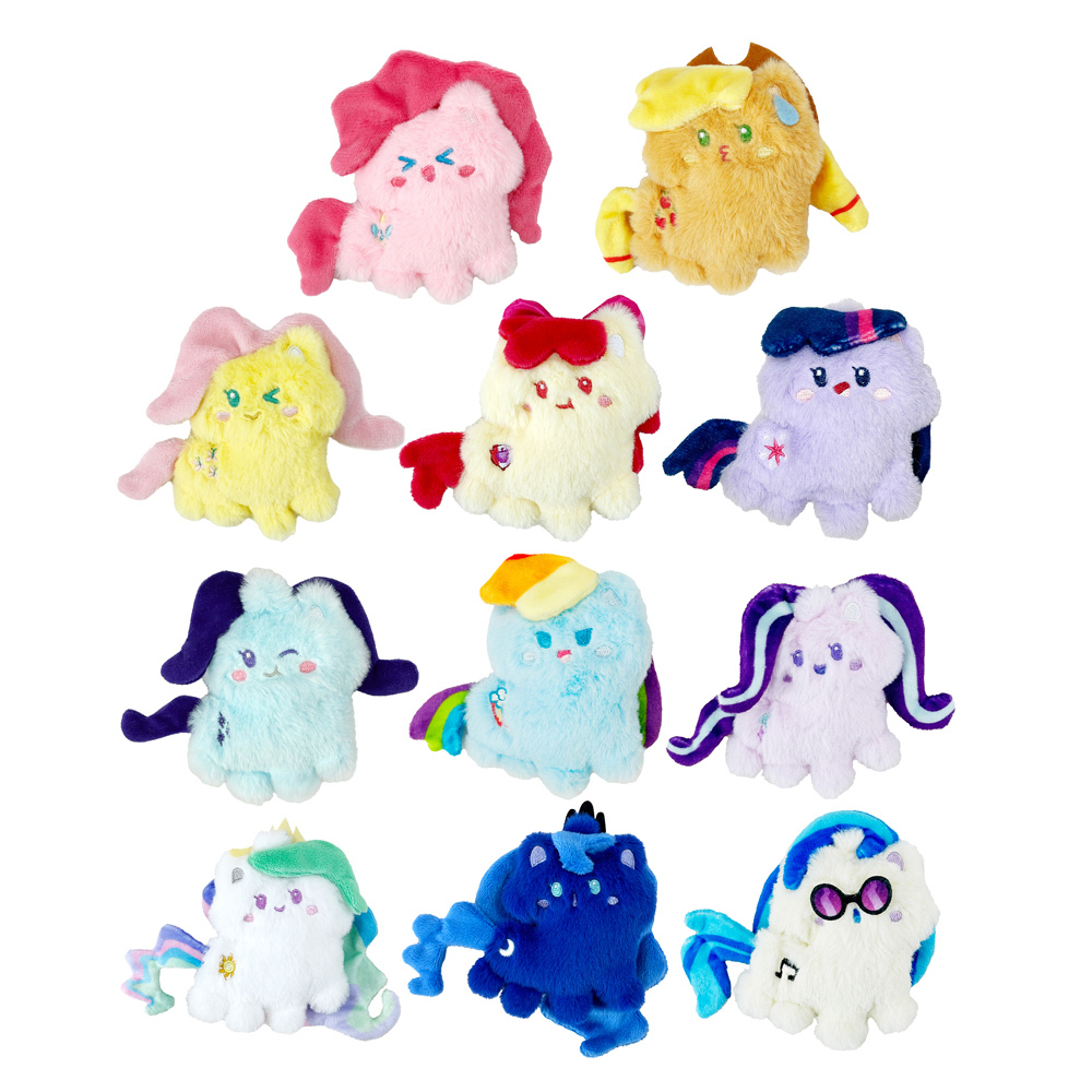 彩虹小馬-可愛小馬絨毛玩偶