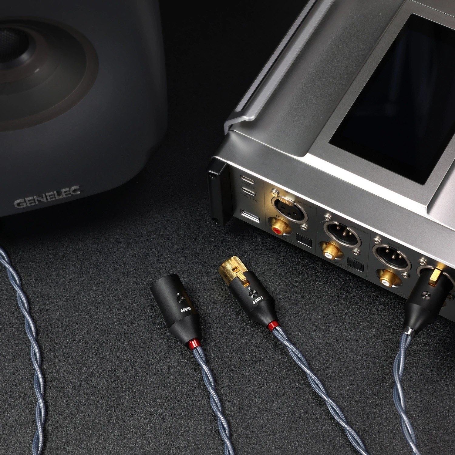 ddHiFi BC30XLR 平衡輸出XLR 3pin屏蔽訊號線 (2條一組)