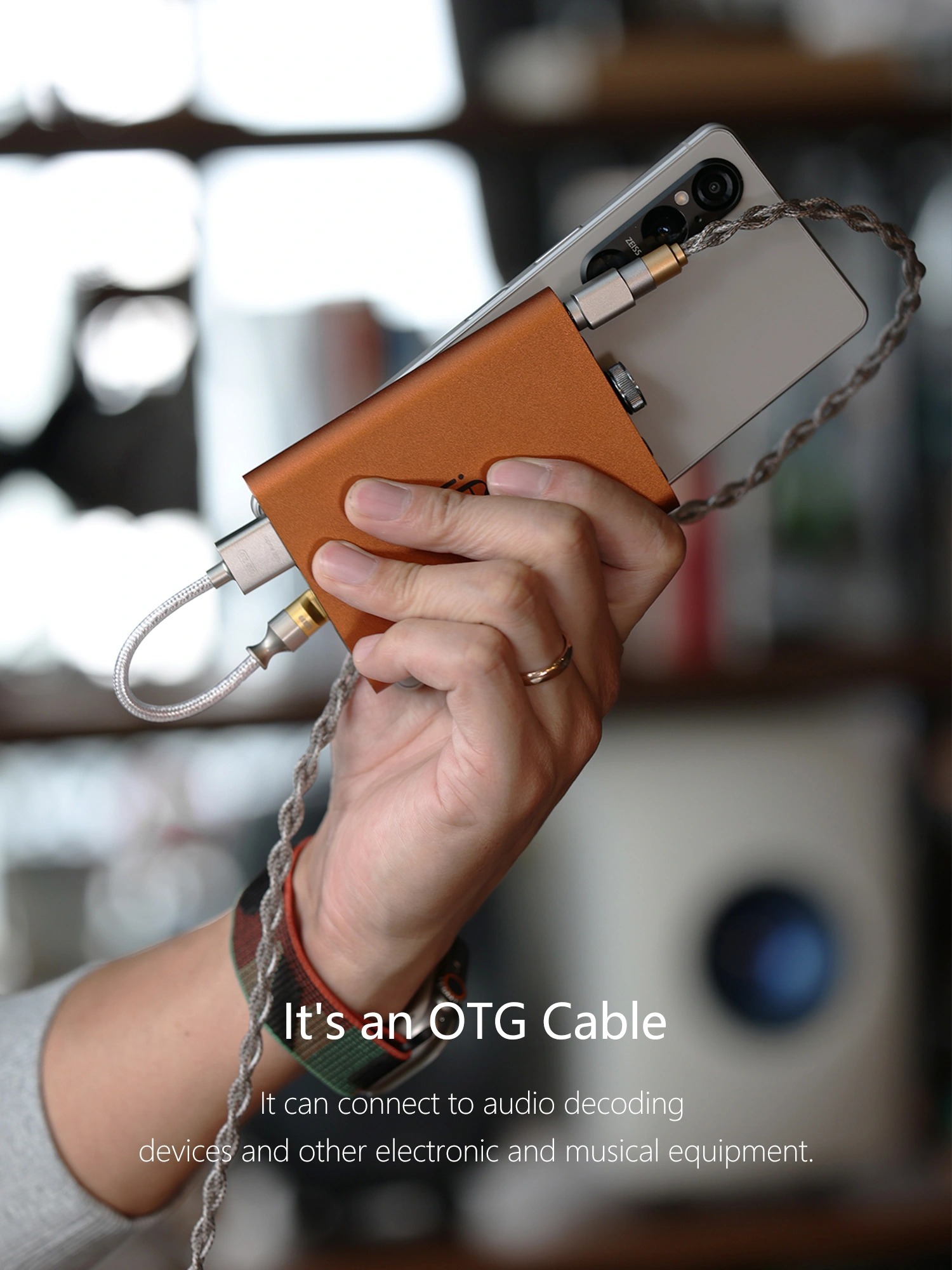 ddHiFi TC07F/MFi07F OTG Adapter Cable 2.0