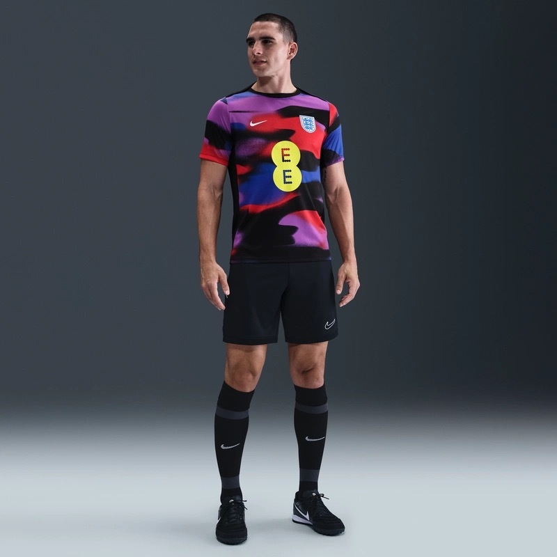 2025 England UEFA Pre Match Shirt