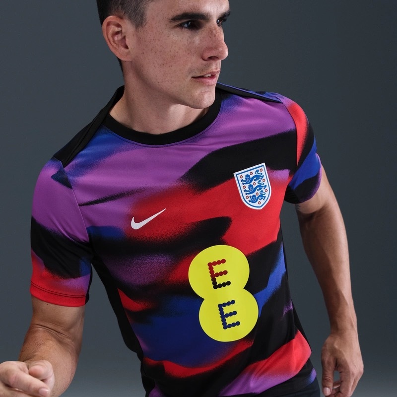 2025 England UEFA Pre Match Shirt