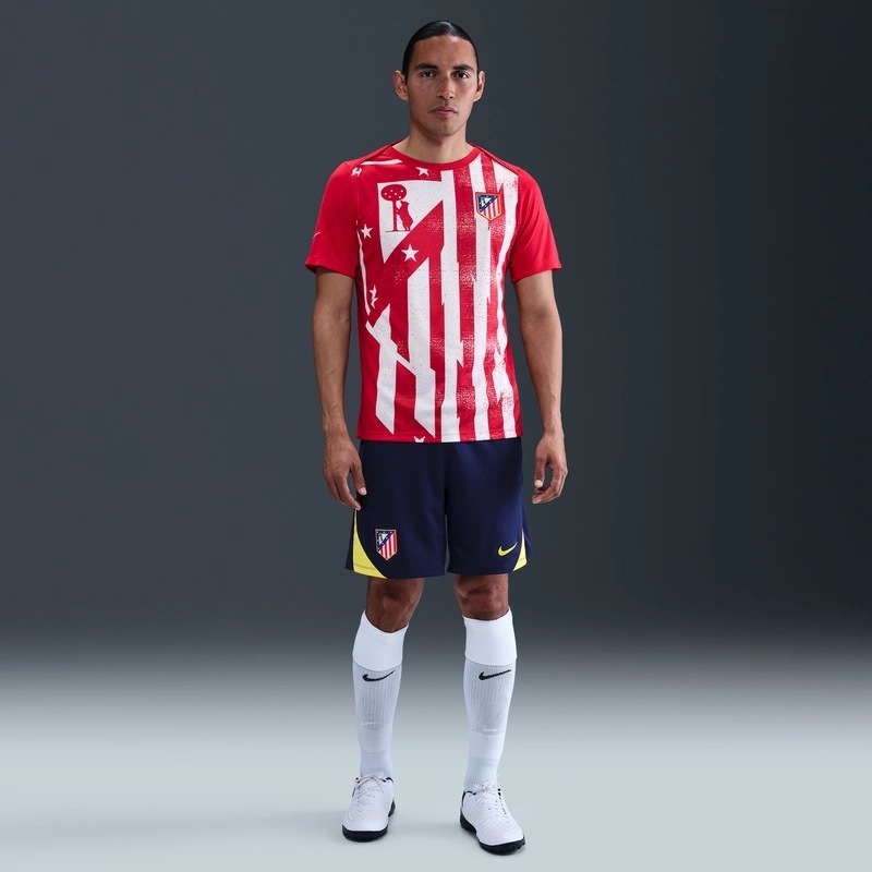 2025 Atletico Madrid Pre Match Shirt - Red