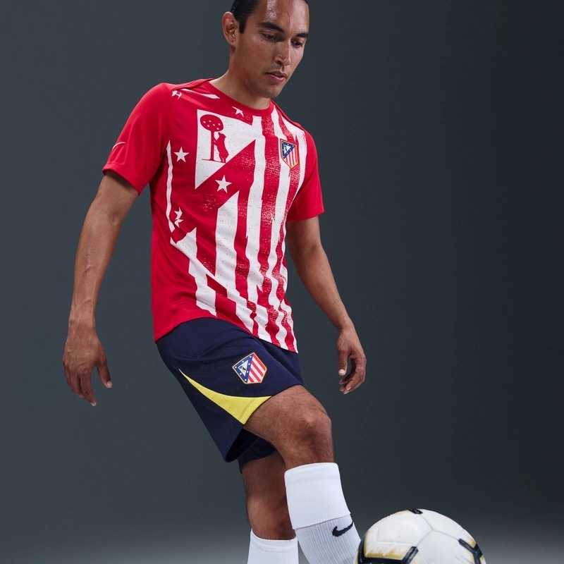 2025 Atletico Madrid Pre Match Shirt - Red