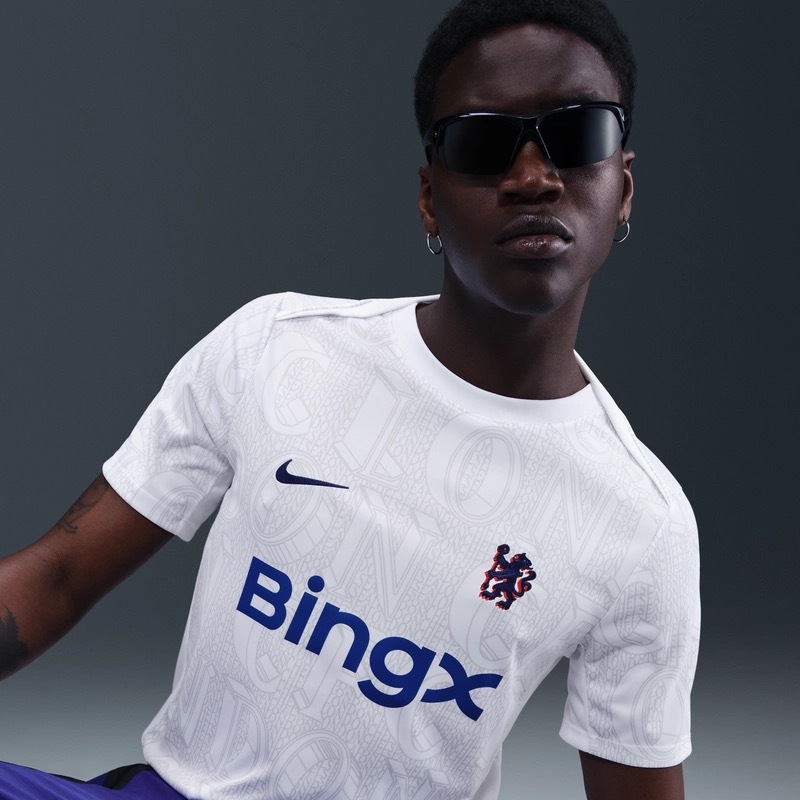 2025 Chelsea Pre Match Shirt - White