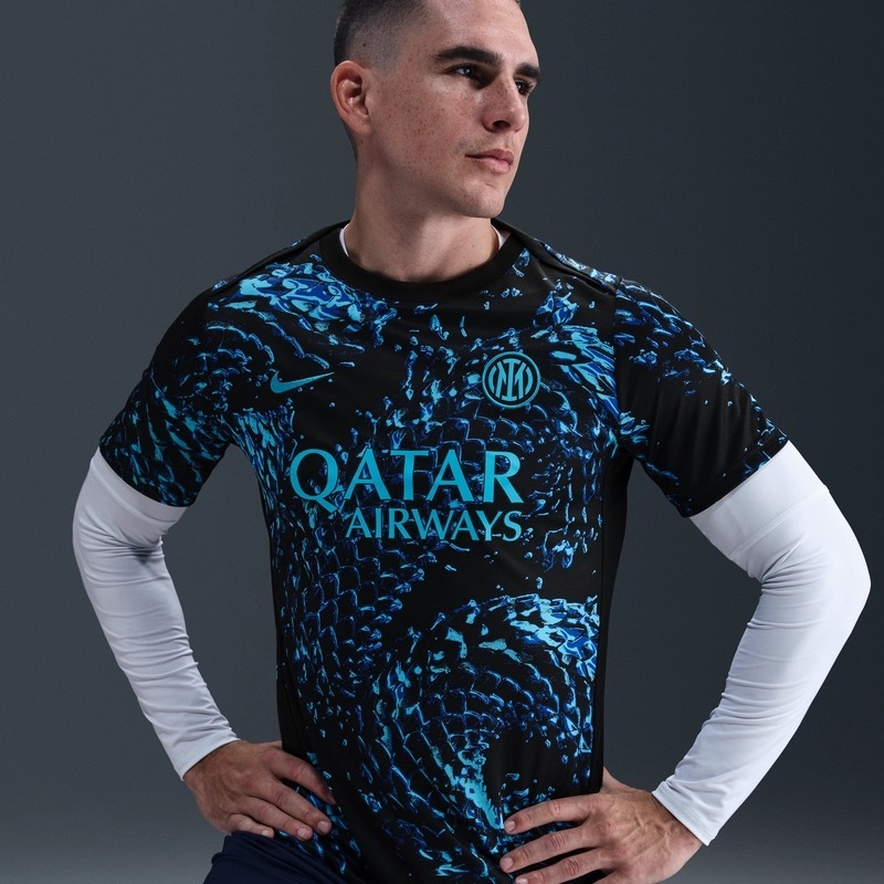 2025 Inter Milan Pre Match Shirt - Blue