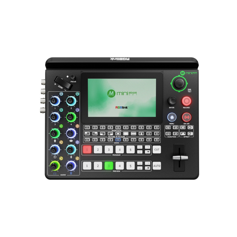 RGBLink mini-Edge SDI 5.5 吋顯示器 多輸入 (HDMI/SDI/NDI) 6通道視頻切換器