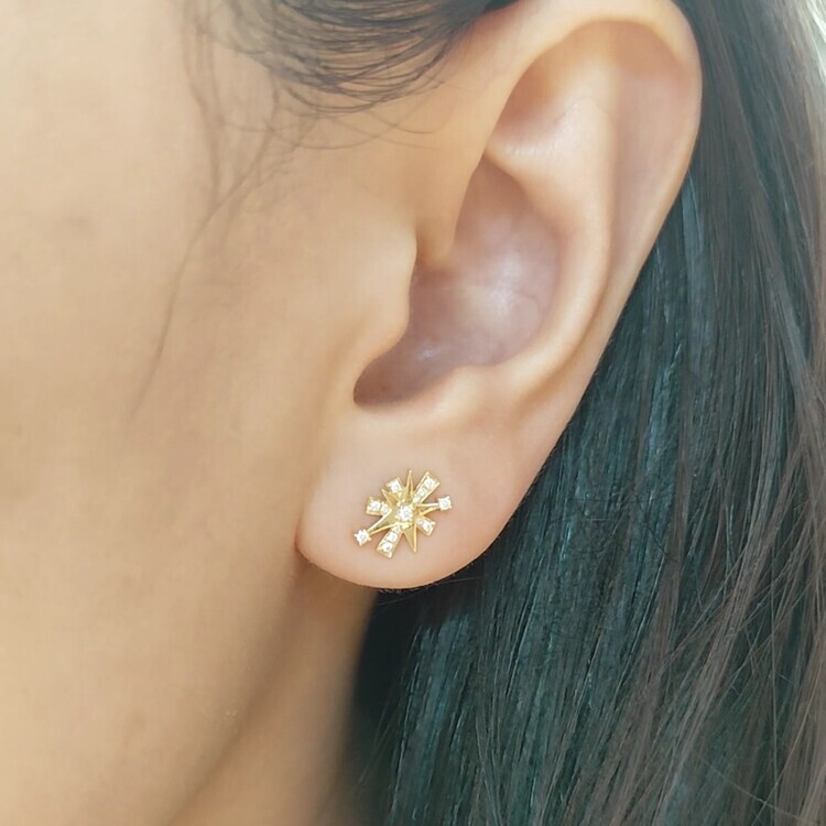 Celestial Diamond Earrings