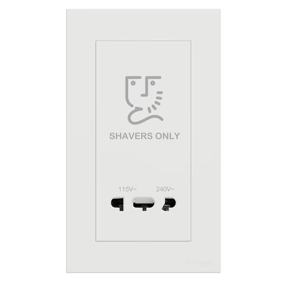 施耐德 奐然AvatarOn C 鬚刨插座 115V/240V