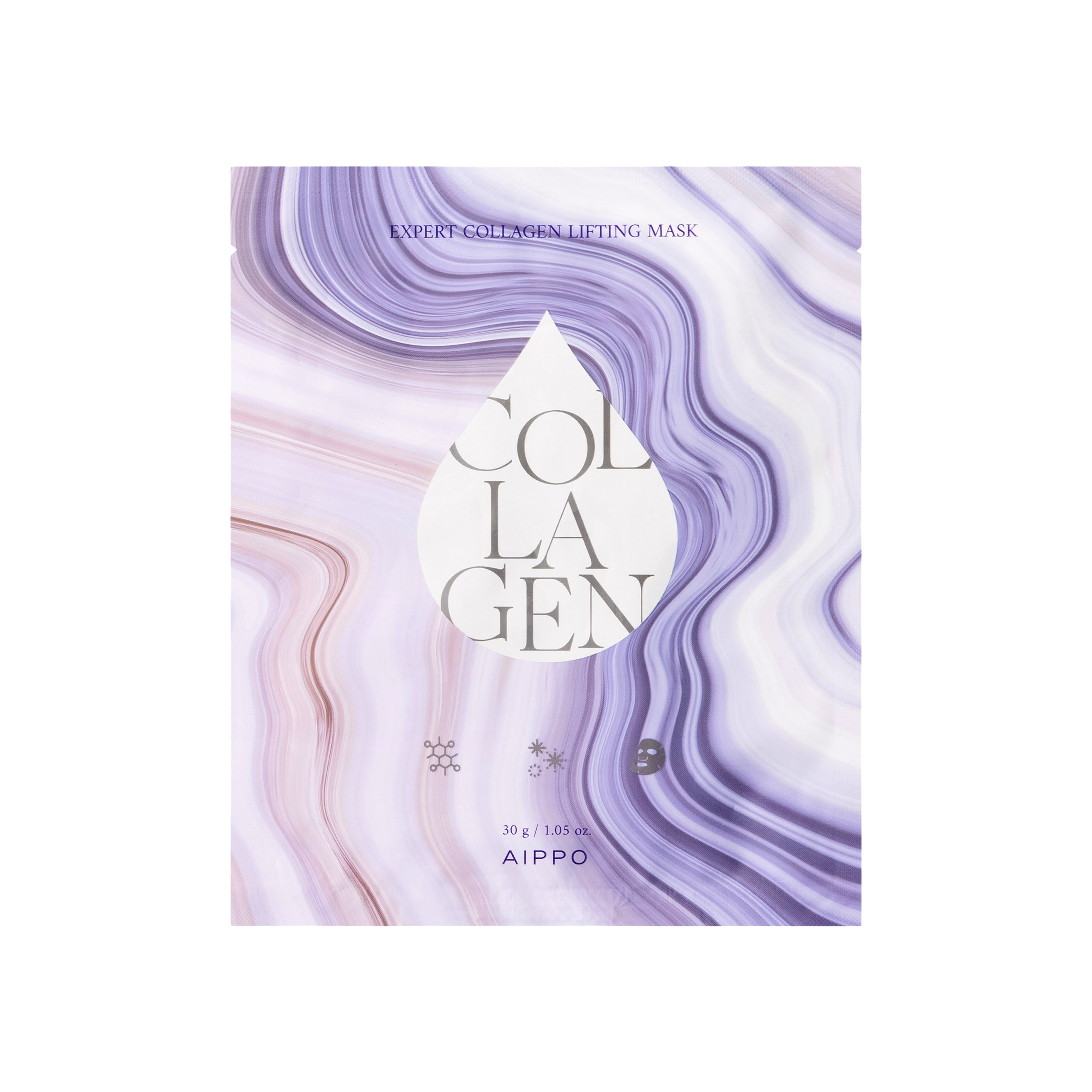 (可預訂) 𝖠𝖨𝖯𝖯𝖮 專家膠原蛋白緊緻面膜 AIPPO Expert Collagen Lifting Mask (30ml*5ea)
