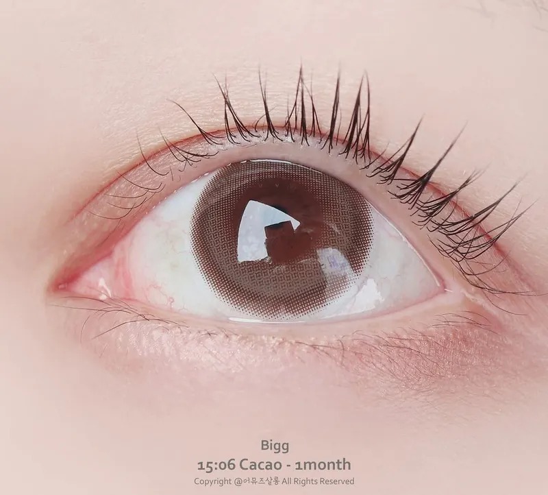 Bigg 1 Month 15:06 Cacao｜月拋彩妝隱形眼鏡｜每盒2片