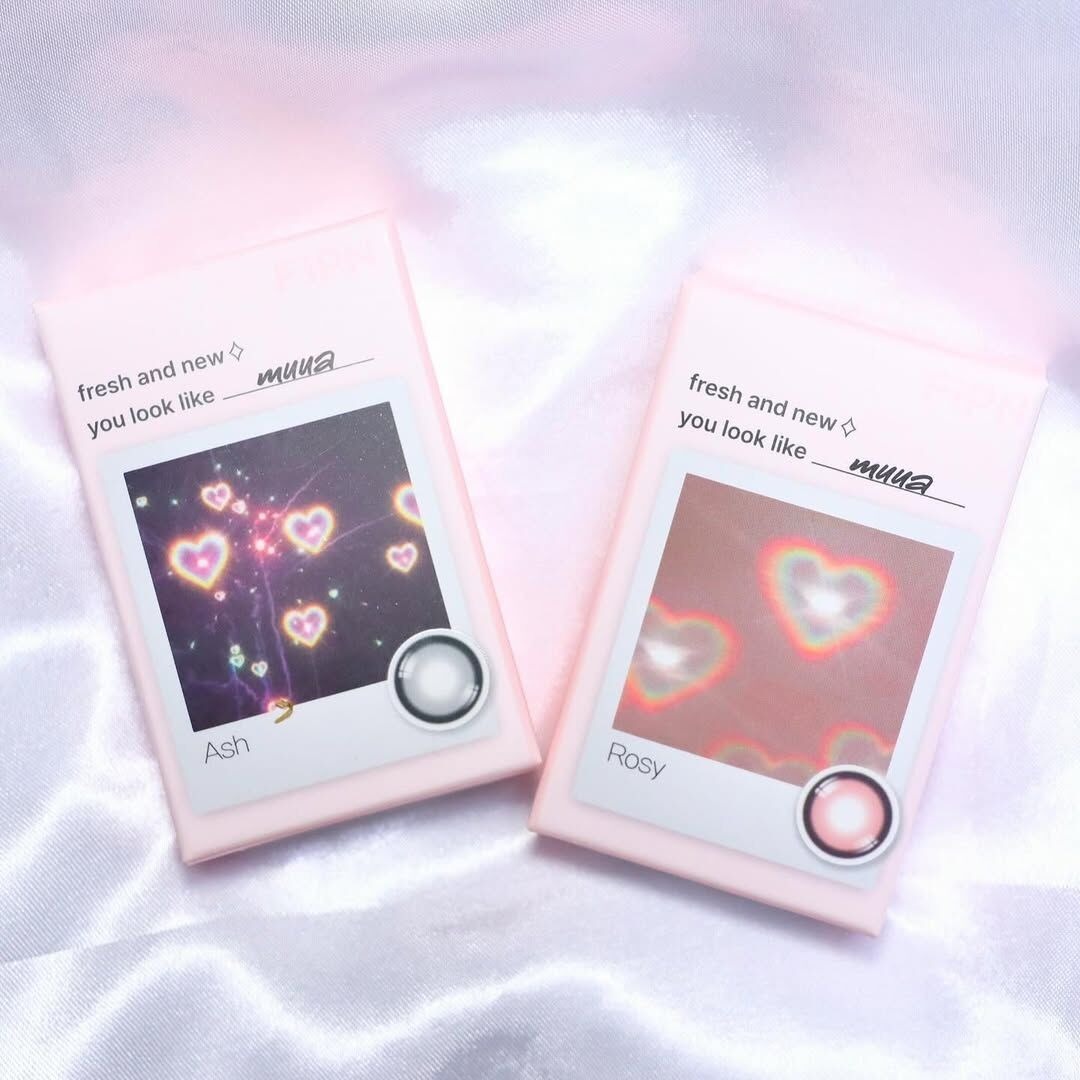 FiPN Muua 1 Month Ash｜月拋彩妝隱形眼鏡｜每盒2片