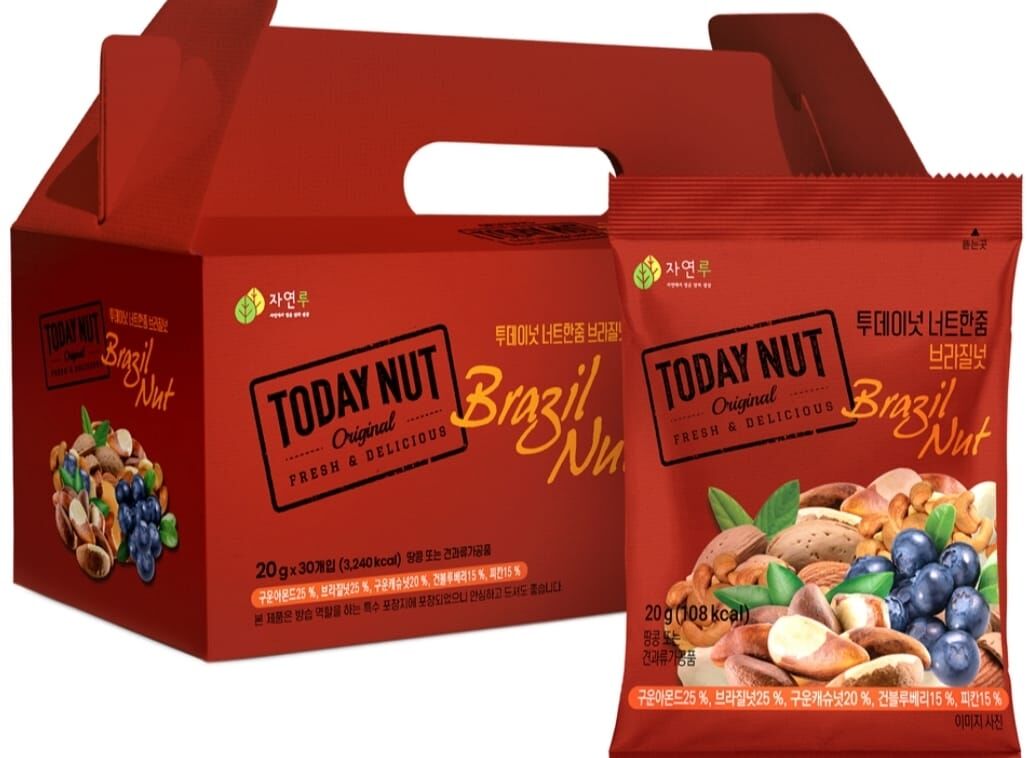 【直播】LL070905 Today Nuts - Brazil Nut 堅果  (一盒/30小包 *20g)