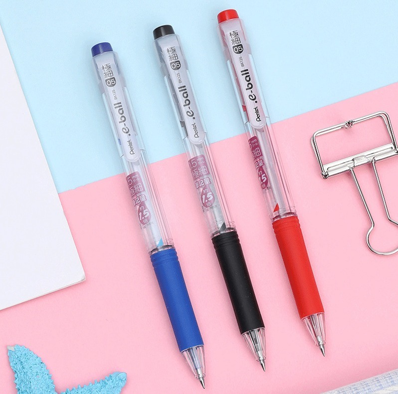 Pentel e-ball 油性原子筆 0.5mm BK125