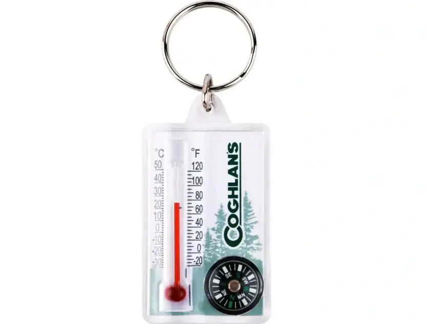COGHLAN'S Thermometer & Compass Key Ring 溫度指北針鑰匙圈