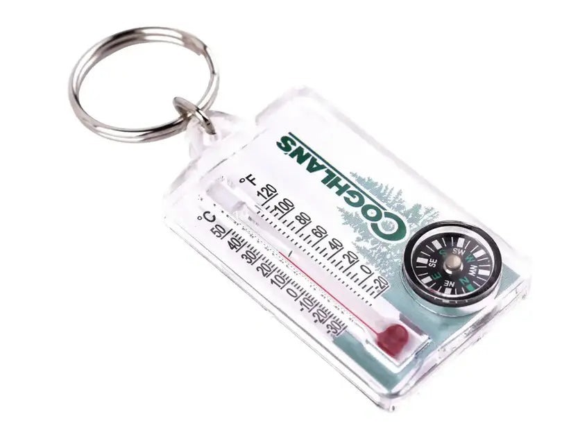COGHLAN'S Thermometer & Compass Key Ring 溫度指北針鑰匙圈