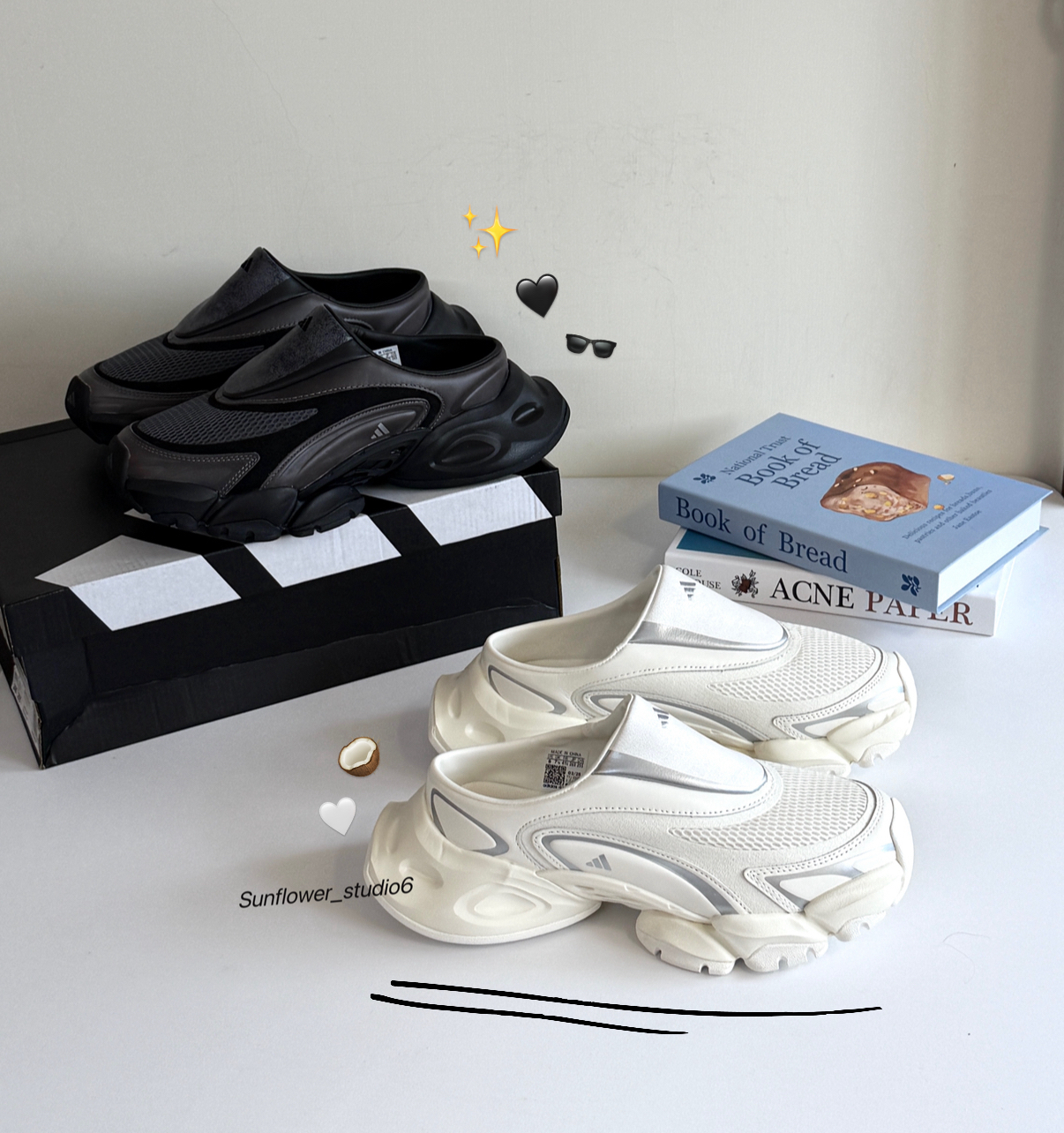 Adidas XLG Runner Mule 機甲穆勒鞋 厚底 黑色 白色 懶人鞋 JS4590 JS4529/預購