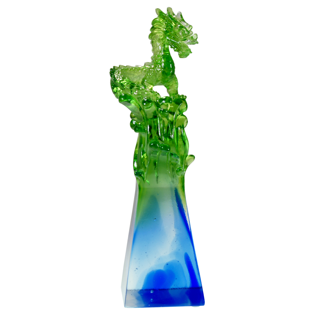 居家開運琉璃擺飾｜青雲直上獎盃獎牌 升遷開業送禮風水首選