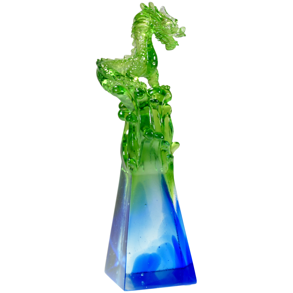 居家開運琉璃擺飾｜青雲直上獎盃獎牌 升遷開業送禮風水首選