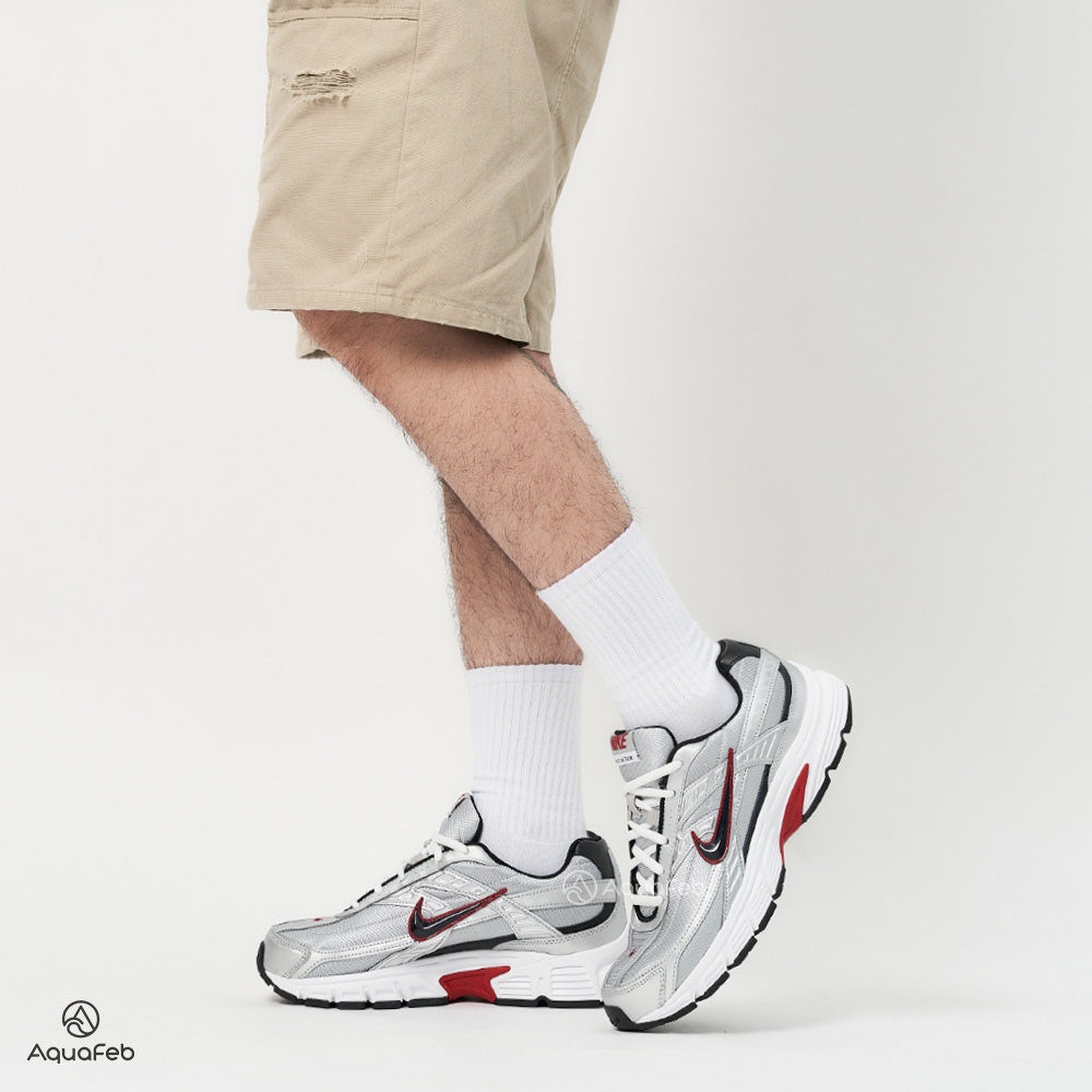 Nike Initiator 男鞋 銀紅 老爹 復古 慢跑 休閒鞋 394055-001