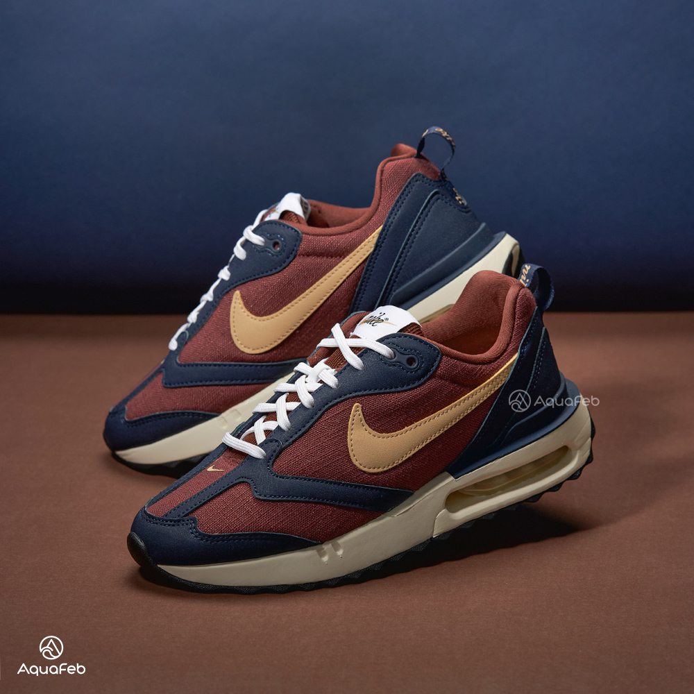 Nike Air Max Dawn 女 棕藍 氣墊 皮革 緩震 休閒 氣墊 運動 復古 休閒鞋 DX5655-200