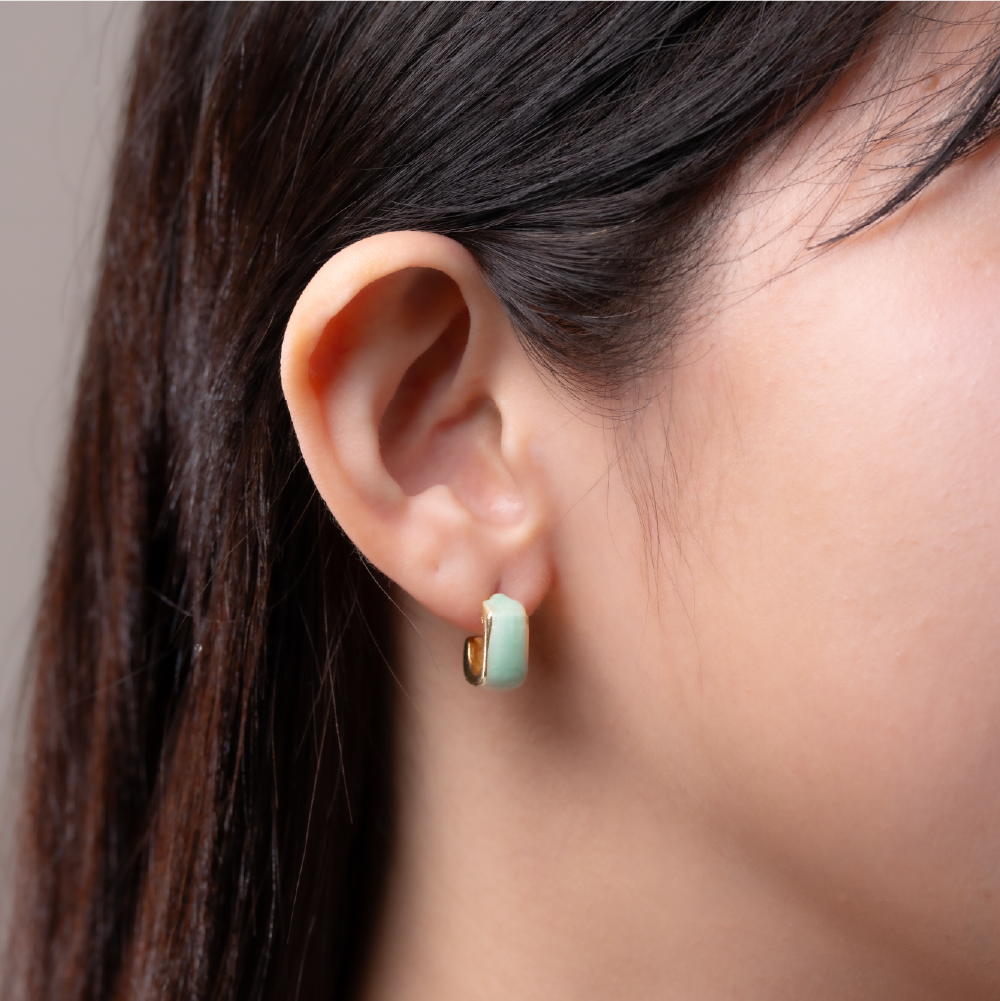 【AOI】清甜的你-S925純銀耳環