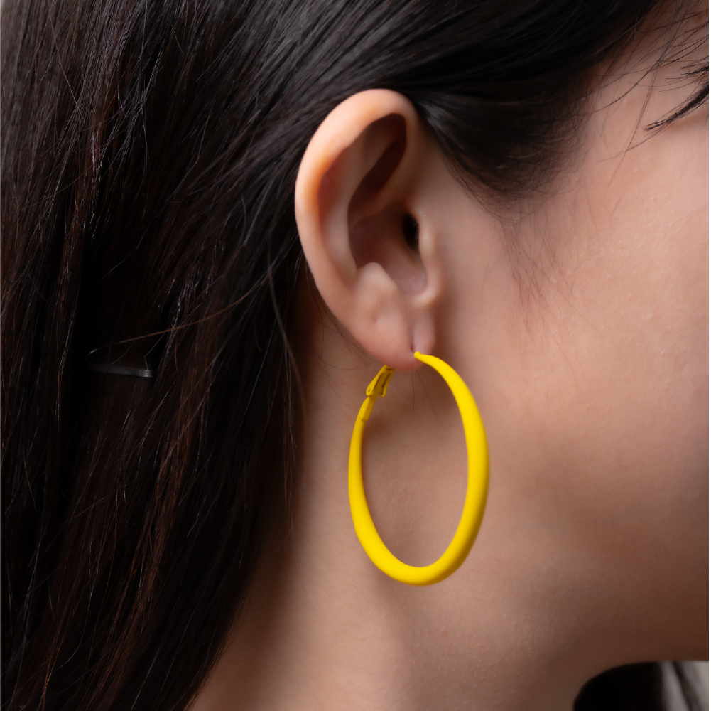 【AOI】馬卡龍大口一咬-S925純銀耳環