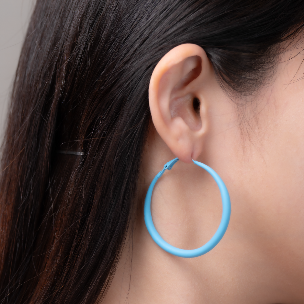 【AOI】馬卡龍大口一咬-S925純銀耳環