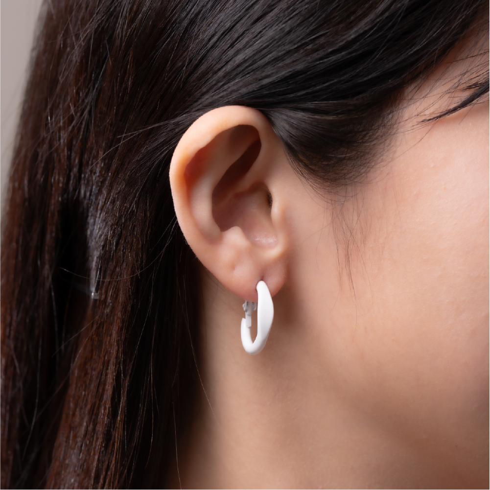 【AOI】一口一個夏天馬卡龍-S925純銀耳環