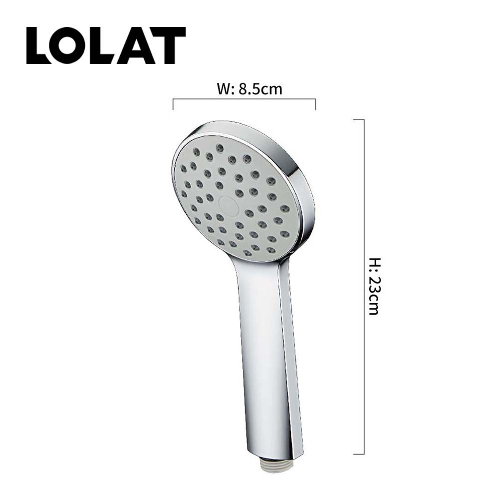 LOLAT單段式低壓大流量蓮蓬頭-鉻色HS133CP