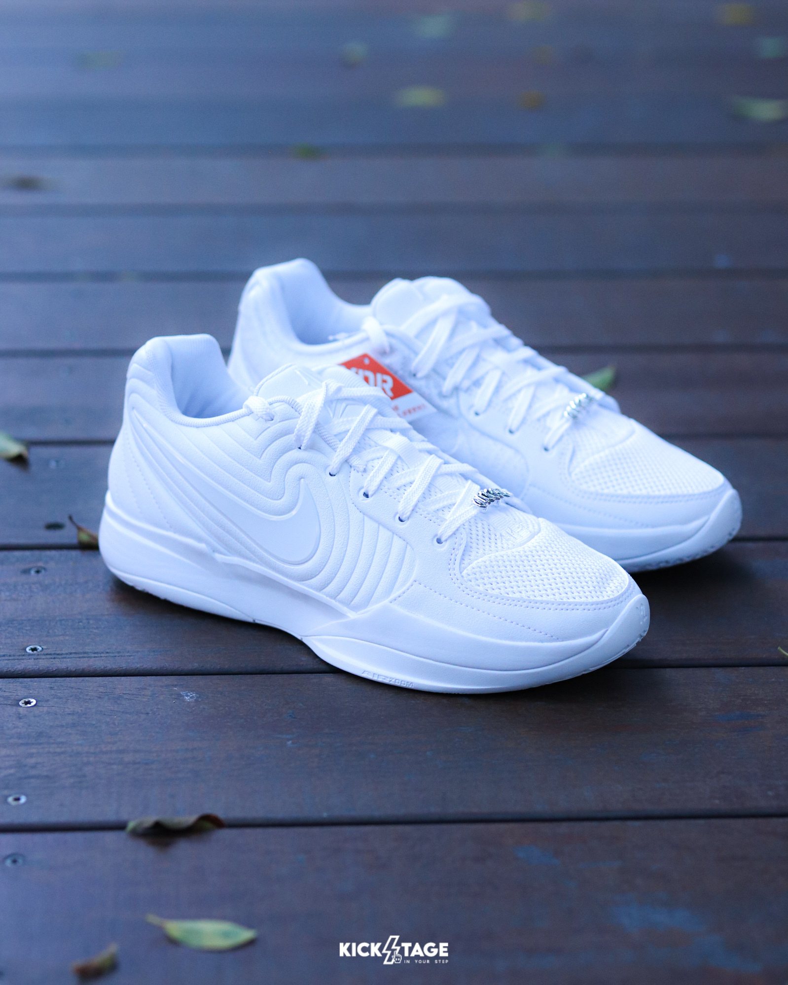 男鞋 NIKE JA 2 EP 'Team Bank' 白 全白 改鞋神器 莫蘭特 假牙 實戰 緩震 網眼 籃球鞋【HQ8512-100】