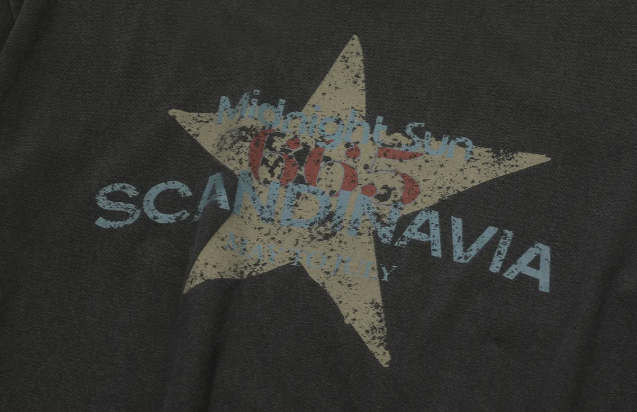 CPGN STUDIO / Midnight Sun Pigment Short T-shirt / Smokeblack / JUL25