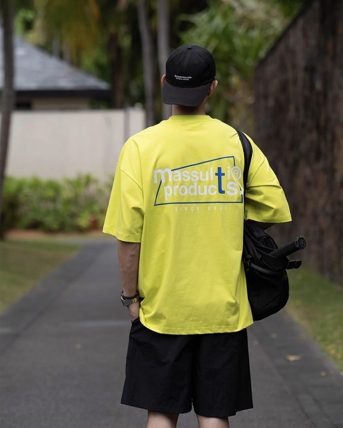 #預購 MASSULTI 25SS 涼感Sorona 圖形印花 螢光色 短踢 三色