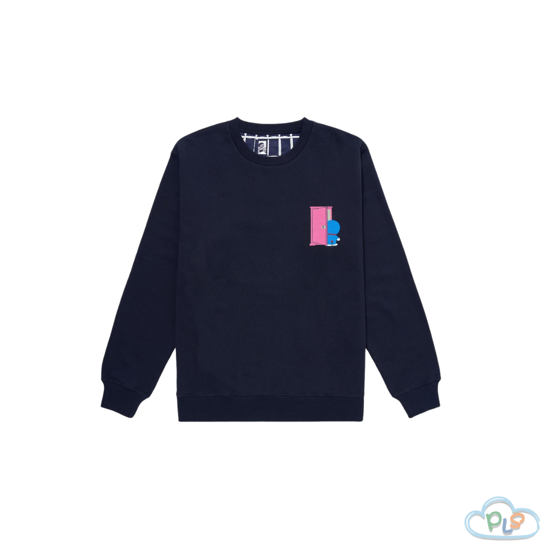 現貨 成人長袖衛衣 隨意門 多啦A夢 Graniph 黑色 #20869S