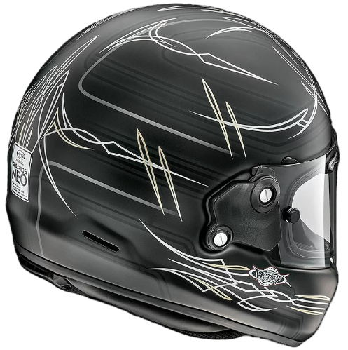 ARAI RAPIDE-NEO VISTA 黑 消光 彩繪 復古帽款