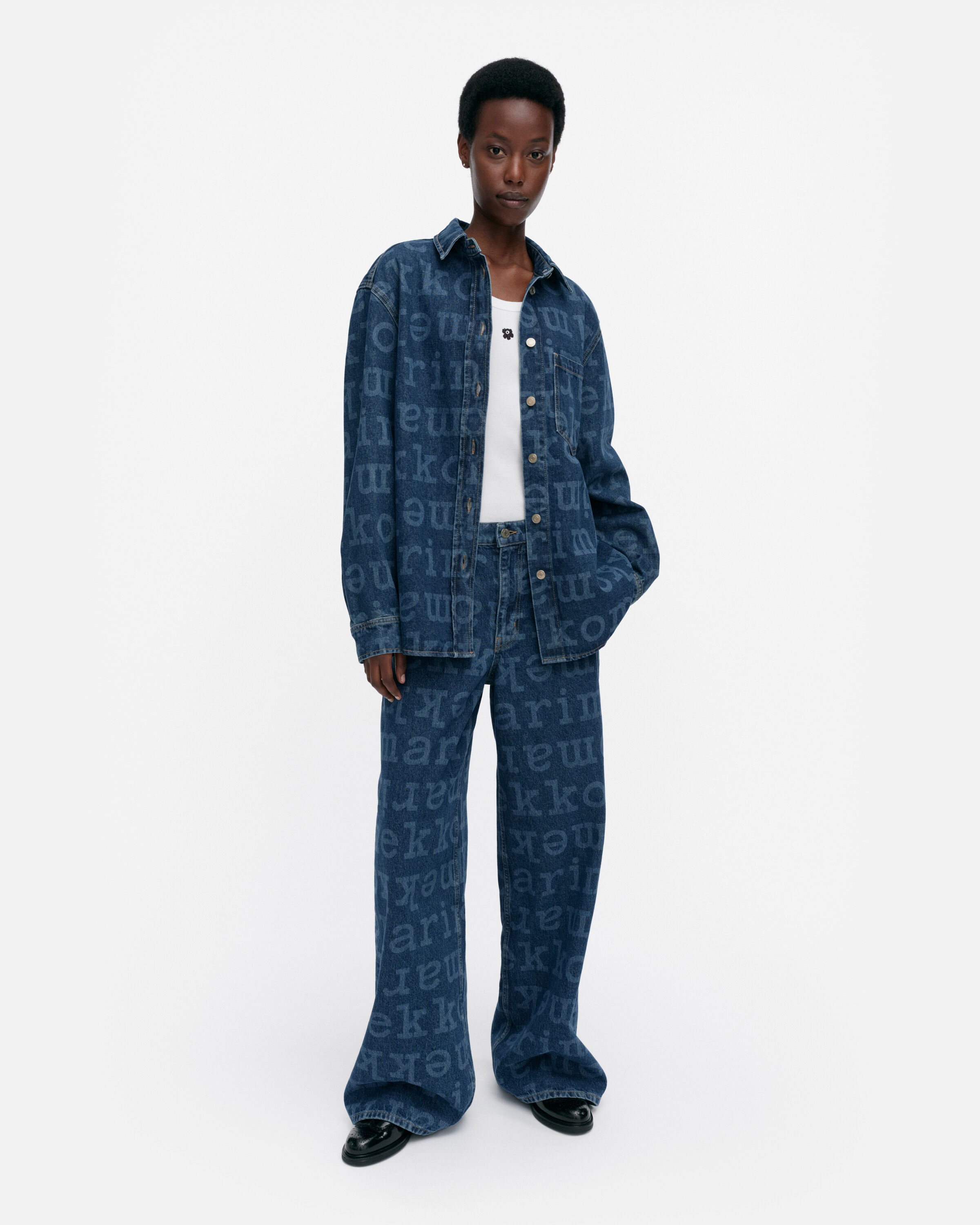 MARIDENIM VAIHE LOGO 牛仔襯衫