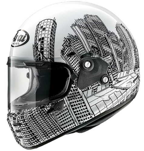 ARAI RAPIDE-NEO ROARS 東京 亮光 彩繪 復古帽款