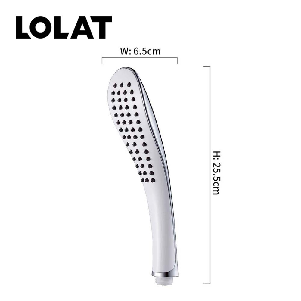 LOLAT單段式時尚蓮蓬頭-鉻色HS120CP