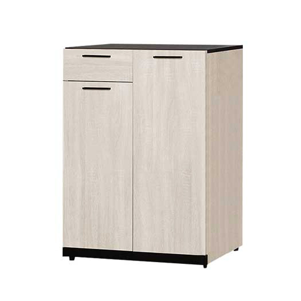 曼珊2.7尺二門單抽鞋櫃