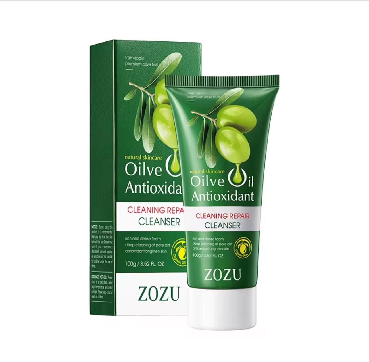 ZOZU Olive Oil Antioxidant Cleanser